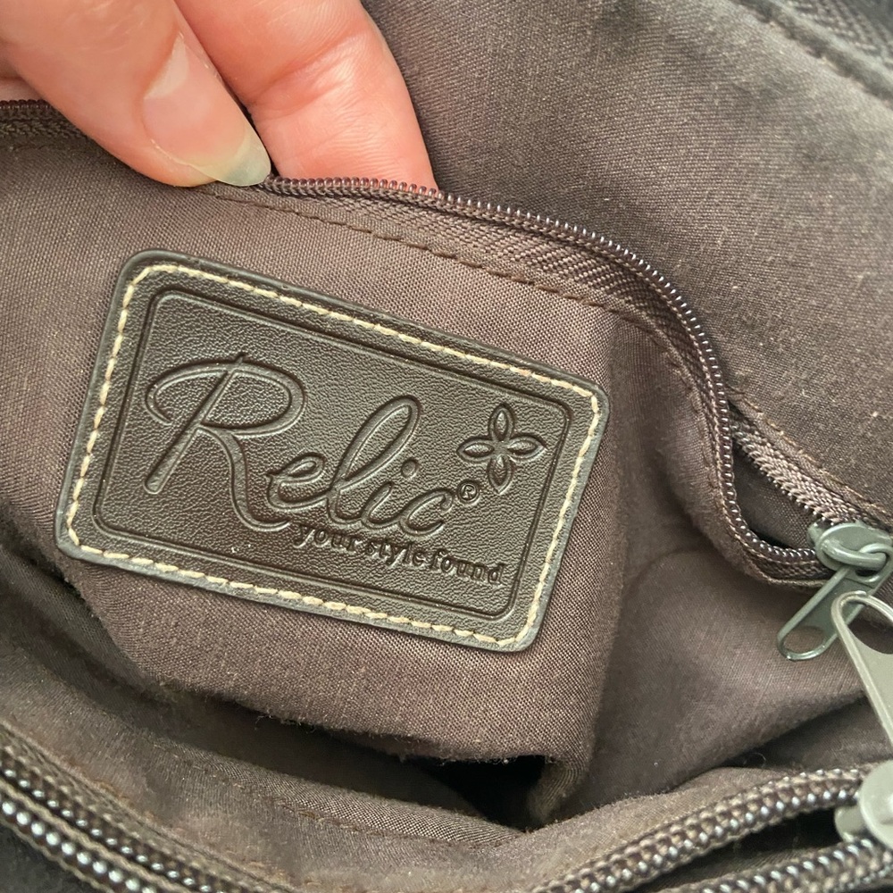 Relic Brown Paisley Embossed Accessory - Picture 5 of 7